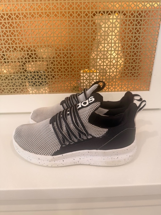 adidas Other - adidas Black and White Slip-On Sneakers Lite Racer! VGUC (missing insoles)